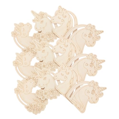 Milisten 12 Stück Teiliges Einhorn Holz Bastelset DIY Holzfiguren zum Malen und Dekorieren für Kreative Bastelprojekte und Aktivitäten für Erwachsene Milisten 12 Stück Teiliges Einhorn Holz Bastelset DIY Holzfiguren zum Malen und Dekorieren für Kreative Bastelprojekte und Aktivitäten für Erwachsene von Milisten