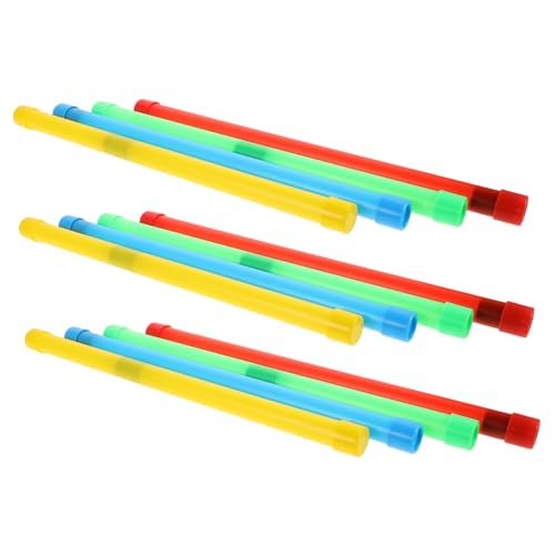 Milisten 12 Stück Teiliges Groan Tube Laute Plastik-rohrtöne Lustige Geräuschmacher für Geburtstagsfeiern Halloween Partys Geschenkideen von Milisten