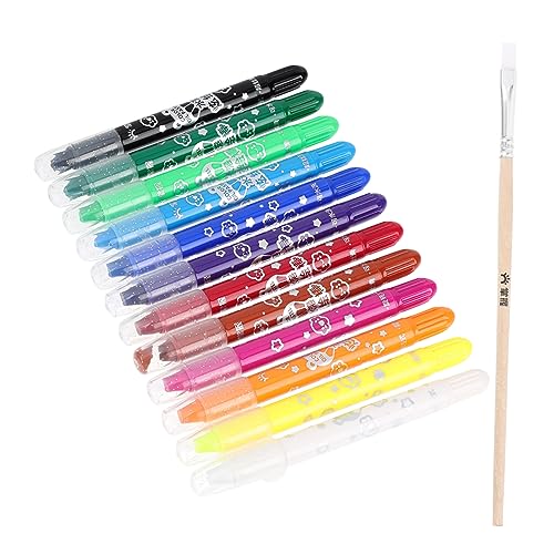 Milisten 12 Stück Teiliges Set Wasserlöslicher Ölkreiden für Bunte Malstifte für Kreative Aktivitäten und Unbegrenzte Fantasie für Kleinkinder und Junge Künstler Milisten 12 Stück Teiliges Set Wasserlöslicher Ölkreiden für Bunte Malstifte für Kreative Aktivitäten und Unbegrenzte Fantasie für Kleinkinder und Junge Künstler von Milisten