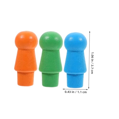 Milisten 120stücke Bunte Holzfiguren Für Brettspiele Farbige Schachfiguren Für Miniaturen Für Damespiel Farben Je Für Unterhaltsame Spielabende Milisten 120stücke Bunte Holzfiguren Für Brettspiele Farbige Schachfiguren Für Miniaturen Für Damespiel Farben Je Für Unterhaltsame Spielabende von Milisten