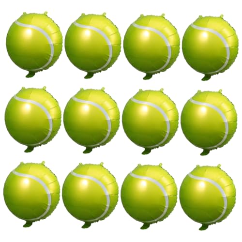 Milisten 12stücke Tennisball-luftballons Sportliche Partydekoration Für Tennis-mottogeburtstage Große Aufblasbare Ballons Für Drinnen Und Draußen Für Festliche Anlässe Milisten 12stücke Tennisball-luftballons Sportliche Partydekoration Für Tennis-mottogeburtstage Große Aufblasbare Ballons Für Drinnen Und Draußen Für Festliche Anlässe von Milisten