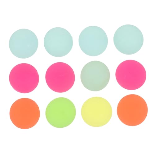 Milisten 12Stücke Leuchtender Ball Elastischer Sprungball aus Synthetischem Mattiert für Partys und Feste Leuchtet im Dunkeln Milisten 12Stücke Leuchtender Ball Elastischer Sprungball aus Synthetischem Mattiert für Partys und Feste Leuchtet im Dunkeln von Milisten