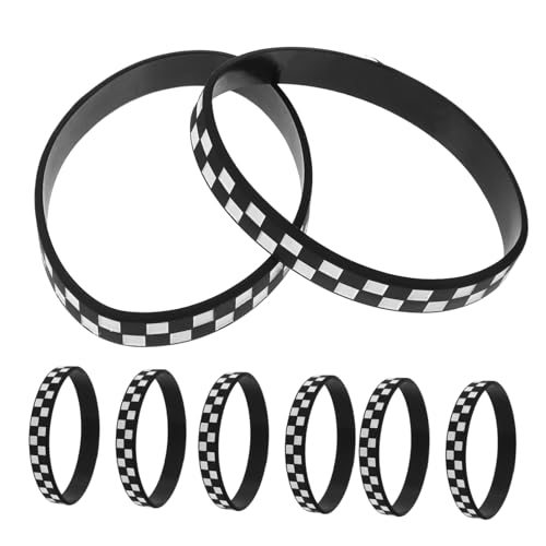 Milisten 12Stücke Sportarmbänder mit Karomuster Silikon Armbänder für Themenfeiern und Sportevents Armbänder und Mitgebsel für Festivals Milisten 12Stücke Sportarmbänder mit Karomuster Silikon Armbänder für Themenfeiern und Sportevents Armbänder und Mitgebsel für Festivals von Milisten