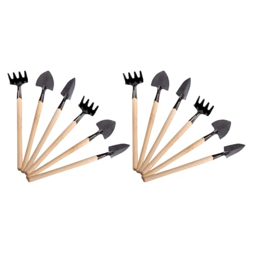 Milisten 12stücke Mini Gartenwerkzeug Set Teiliges Set Mit Praktischen Schaufel Rechen Und Für Pflanzenpflege Ergonomisches Design Für Drinnen Und Draußen Für Bonsai Und Topfpflanzen Milisten 12stücke Mini Gartenwerkzeug Set Teiliges Set Mit Praktischen Schaufel Rechen Und Für Pflanzenpflege Ergonomisches Design Für Drinnen Und Draußen Für Bonsai Und Topfpflanzen von Milisten