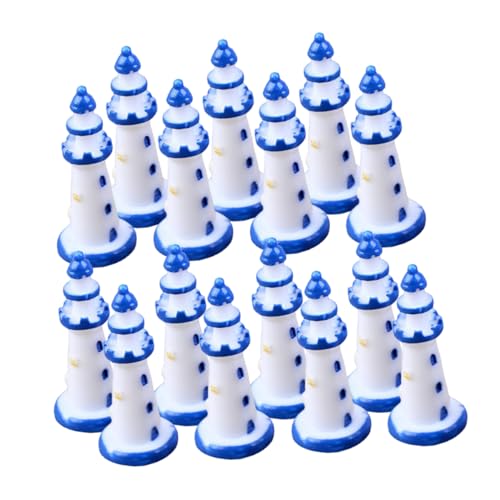 Milisten 15 Stück Miniatur Lighthouse Dekoration für Tisch und Raumgestaltung DIY Mikrolandschaftsornamente für Foto Requisiten und Strand Partys Milisten 15 Stück Miniatur Lighthouse Dekoration für Tisch und Raumgestaltung DIY Mikrolandschaftsornamente für Foto Requisiten und Strand Partys von Milisten