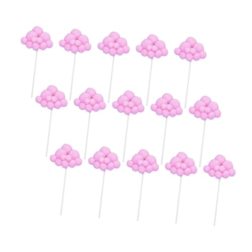 Milisten 15 Stück Teiliges Cupcake Toppers Wolkenform Tortendeko Kuchenstecker für Geburtstagsfeier Babyrosa Niedliche Dessertornamente Partydekoration Milisten 15 Stück Teiliges Cupcake Toppers Wolkenform Tortendeko Kuchenstecker für Geburtstagsfeier Babyrosa Niedliche Dessertornamente Partydekoration von Milisten