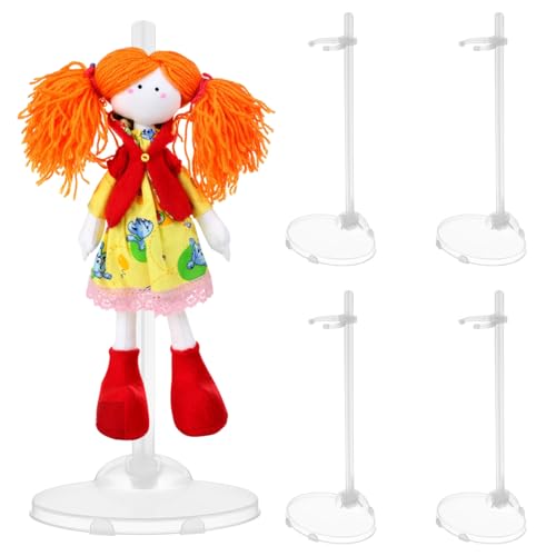 Milisten 15 Stück Teiliges Puppenständer für Dolls Transparente Halterungen für Stabile Präsentation für Modelle Figuren und Sammlungen Milisten 15 Stück Teiliges Puppenständer für Dolls Transparente Halterungen für Stabile Präsentation für Modelle Figuren und Sammlungen von Milisten