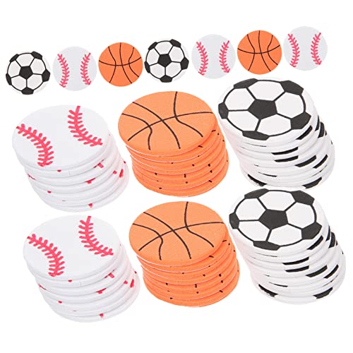 Milisten 150 Blatt Aufkleber Selbstklebende Sticker Fußball Basketball Baseball DIY Bastelmaterial Kinderzimmer Dekoration Milisten 150 Blatt Aufkleber Selbstklebende Sticker Fußball Basketball Baseball DIY Bastelmaterial Kinderzimmer Dekoration von Milisten