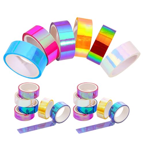 Milisten 18 Stück Farbverlaufsband klein farbig dünn Sammelalbum Maskierung Tagebuchband Dekorationsband Weihnachts -Washi -Klebeband Washi -Aufkleber Farbabdeckband Washi-Tape basteln PVC Milisten 18 Stück Farbverlaufsband klein farbig dünn Sammelalbum Maskierung Tagebuchband Dekorationsband Weihnachts -Washi -Klebeband Washi -Aufkleber Farbabdeckband Washi-Tape basteln PVC von Milisten