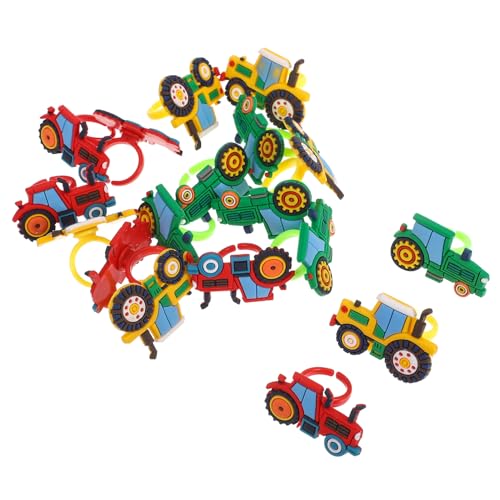 Milisten 18 Stück Landwirtschaftlicher Fahrzeugring Bauspielzeug Für Ringspielzeug Für Partygeschenke Zum Thema Auto Partypreise Für Basteln Sie Plastikringe Pvc Milisten 18 Stück Landwirtschaftlicher Fahrzeugring Bauspielzeug Für Ringspielzeug Für Partygeschenke Zum Thema Auto Partypreise Für Basteln Sie Plastikringe Pvc von Milisten