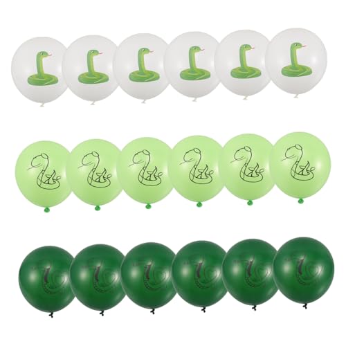 Milisten 18Stücke Schlangen Luftballons für Schlangen Mottoparty Party Dekorationen für Geburtstagsfeiern Hochzeiten und Andere Anlässe Einfache Installation Milisten 18Stücke Schlangen Luftballons für Schlangen Mottoparty Party Dekorationen für Geburtstagsfeiern Hochzeiten und Andere Anlässe Einfache Installation von Milisten