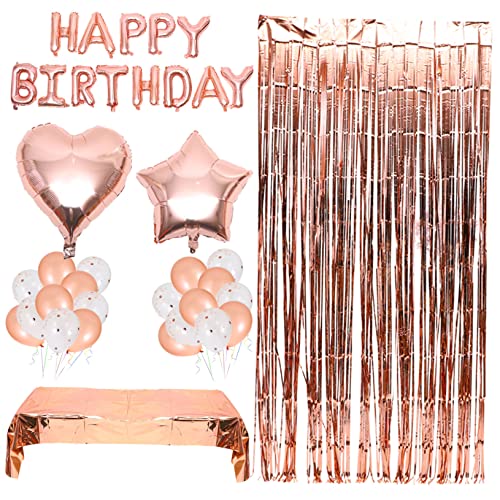 Milisten 1Satz Happy Birthday Party Deko Set mit Luftballons und Tischdecke Kreative Geburtstagsdekoration für Feiern Leicht und Vielseitig für Wände Türen und Mehr Milisten 1Satz Happy Birthday Party Deko Set mit Luftballons und Tischdecke Kreative Geburtstagsdekoration für Feiern Leicht und Vielseitig für Wände Türen und Mehr von Milisten