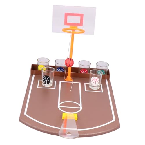 Milisten 1Satz Kreatives Desktop Basketball Trinkspielzeug Lustiger Bar für Gesellige Runden aus Hochwertigem Einfach für Partyspiele von Milisten