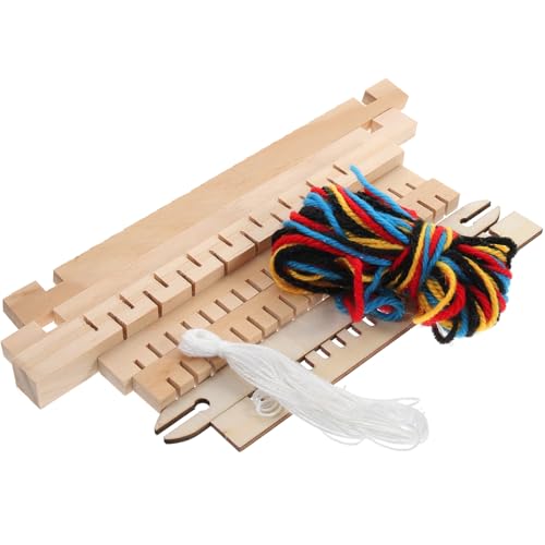 Milisten 1Satz Mini Holz Webrahmen für Handgefertigtes Strickspielzeug Kreativität und Praktischen Fähigkeiten Einfache Anleitung für Stundenlangen Spaß Milisten 1Satz Mini Holz Webrahmen für Handgefertigtes Strickspielzeug Kreativität und Praktischen Fähigkeiten Einfache Anleitung für Stundenlangen Spaß von Milisten