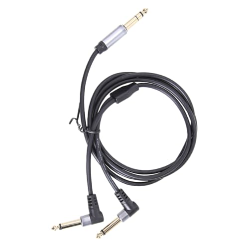 Milisten 1Stück Audiokabel für Gitarre und Stabiler Kompatibel mit Geräten für Audioübertragung und Umwandlung von Milisten