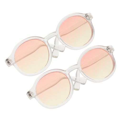 Milisten 2 Paare Sonnenbrille Puppe Sonnenbrille über Brille lustige Brillendekore modische Brille Mini-Sonnenbrille zum Basteln Mini-Gläser zum Basteln Requisiten Neuheit Brille Plastik Milisten 2 Paare Sonnenbrille Puppe Sonnenbrille über Brille lustige Brillendekore modische Brille Mini-Sonnenbrille zum Basteln Mini-Gläser zum Basteln Requisiten Neuheit Brille Plastik von Milisten