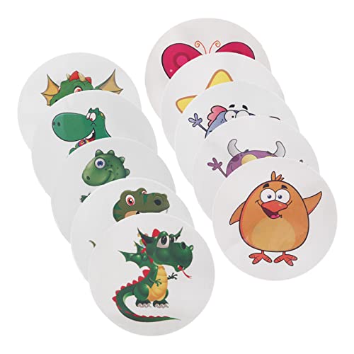 Milisten 2 Sätze Töpfchentraining Aufkleber Cartoon Design Wärmeaktivierte Sticker für Jungen Motivationshilfe für Sauberes Toilettenverhalten Einfache Anwendung und von Milisten