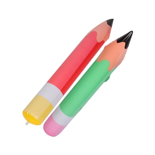 Milisten 2 Stück Aufblasbare Bleistiftballons PVC Dekoration für Geburtstagsfeiern und Schulveranstaltungen Leicht Robust für Klassenzimmer Dekoration Grünes und Rotes Design Milisten 2 Stück Aufblasbare Bleistiftballons PVC Dekoration für Geburtstagsfeiern und Schulveranstaltungen Leicht Robust für Klassenzimmer Dekoration Grünes und Rotes Design von Milisten