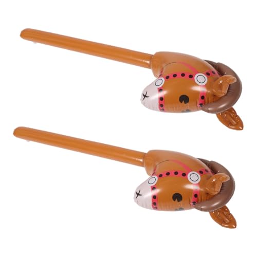 Milisten 2 Stück Aufblasbarer Pferdekopfstock -pferdestock Pferdestockspielzeug Gastgeschenke Für Pferde Aufblasbarer Pferdestock Partydekorationen Mit Pferden Brown Pvc Milisten 2 Stück Aufblasbarer Pferdekopfstock -pferdestock Pferdestockspielzeug Gastgeschenke Für Pferde Aufblasbarer Pferdestock Partydekorationen Mit Pferden Brown Pvc von Milisten