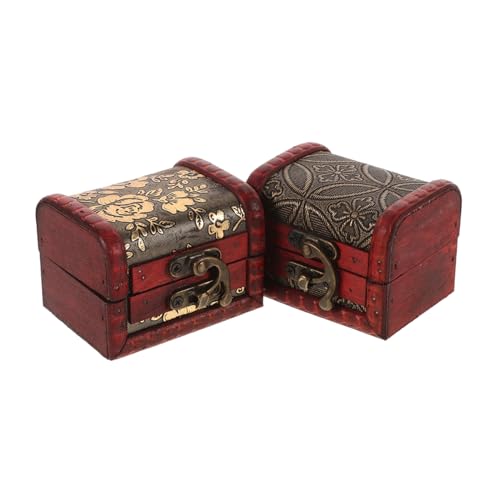 Milisten 2 Stück Box Aus Holz Vintage Schmuckschatulle Für Armreif Erwachsene Für Fach Retro Dekorativ Andenken Ankleiden Kleine Make Up Aufbewahrung Antiker LED Schmuck Milisten 2 Stück Box Aus Holz Vintage Schmuckschatulle Für Armreif Erwachsene Für Fach Retro Dekorativ Andenken Ankleiden Kleine Make Up Aufbewahrung Antiker LED Schmuck von Milisten