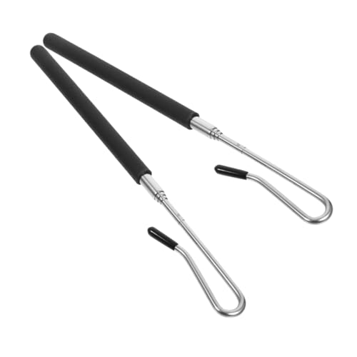 Milisten 2 Stück Handpuppen-Joystick Handstangen Für Puppen Puppenstäbe Für Die Hände Handstange Zur Steuerung des Puppenarms Zubehör Für Handpuppen Puppenstab Plastik Black von Milisten