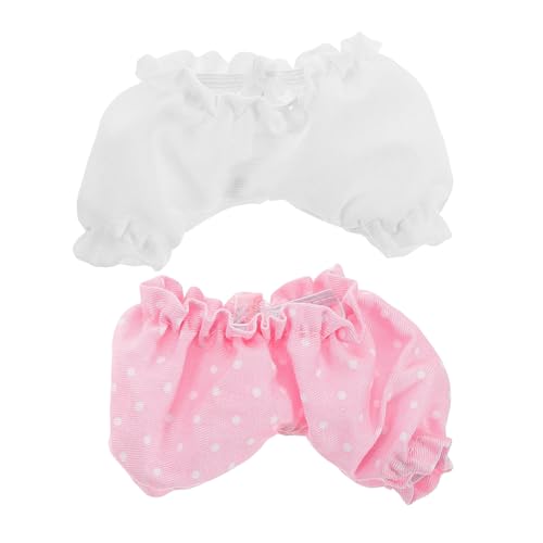 Milisten 2 Stück Puppenkürbishosen Puppenzubehör Babykleidung Für Puppen Puppenkleidungszubehör Mädchenkleidung Kleid Updoll Kleidung Puppenkostüm Puppenkleidung Aus Polyester von Milisten