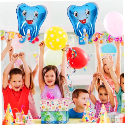 Milisten 2 Stück Teiliges Zahn Luftballon aus Aluminiumfolie Langlebig und Auslaufsicher Süßes Cartoon Design für Shower Zahnfeier Zahnarzt Party und Jubiläumsdekoration Milisten 2 Stück Teiliges Zahn Luftballon aus Aluminiumfolie Langlebig und Auslaufsicher Süßes Cartoon Design für Shower Zahnfeier Zahnarzt Party und Jubiläumsdekoration von Milisten