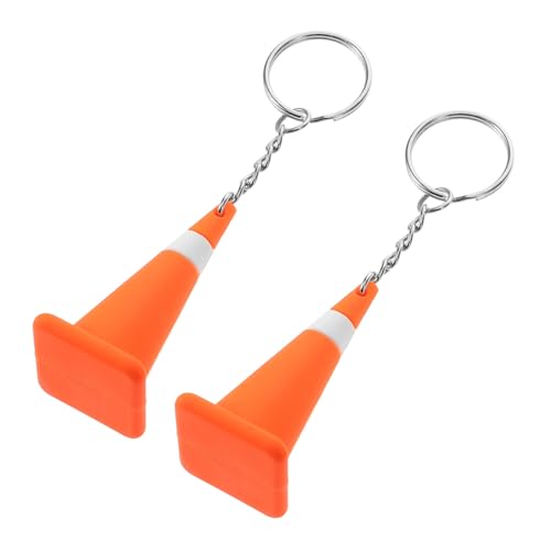 Milisten 2 Stück kleine für den Sport Verkehrshütchen Schlüsselanhänger Verkehrshütchen Anhänger Straßenblock Modell Anhänger orangefarbene Mini- Mini-Orangenkegel Kieselgel Milisten 2 Stück kleine für den Sport Verkehrshütchen Schlüsselanhänger Verkehrshütchen Anhänger Straßenblock Modell Anhänger orangefarbene Mini- Mini-Orangenkegel Kieselgel von Milisten