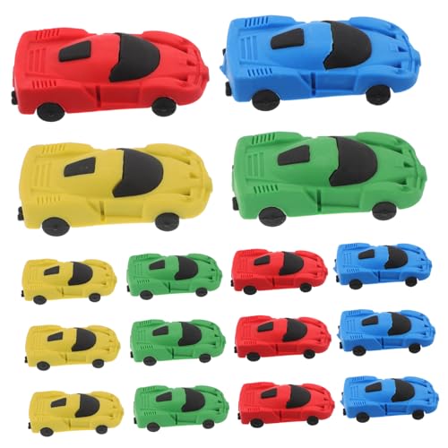 Milisten 20 Stück Lustige Auto Radiergummis für Schulbedarf Radierer Abnehmbare Radierer für Stifte Mitgebsel für Kindergeburtstage und Schulprojekte Milisten 20 Stück Lustige Auto Radiergummis für Schulbedarf Radierer Abnehmbare Radierer für Stifte Mitgebsel für Kindergeburtstage und Schulprojekte von Milisten