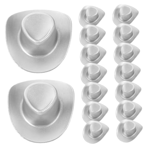 Milisten 20stücke Cowgirl Hüte Dekorative Puppenhüte Für -projekte Und -Dekoration Leichte Und Stabile Materialien Für Partys Und Festlichkeiten von Milisten