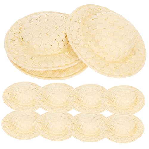 Milisten 20 Stück Miniaturisierte Gewebte Puppenhüte Teiliges DIY Bastelset für Puppen und Dekoration Leichte Geruchsneutrale Papiermützen für Kreative Projekte Milisten 20 Stück Miniaturisierte Gewebte Puppenhüte Teiliges DIY Bastelset für Puppen und Dekoration Leichte Geruchsneutrale Papiermützen für Kreative Projekte von Milisten