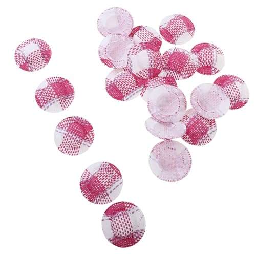 Milisten 20 Stück Puppen Mini Strohhüte Zum Basteln Kleine Puppen Puppenhut Mini Hut Erwachsenenbedarf Miniatur Winziger Hut Rosa Hut Strohhüte In Großen Mengen Party DIY von Milisten