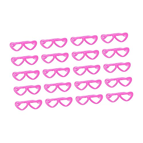 Milisten 20 Stück Puppenspielzeug Zubehör Kleine Winzige Puppen Mädchenpuppe Puppen Mit Brille Mädchen Herz Puppenbrille Mini Sonnenbrille Liebesbrille Kinderparty Brille Milisten 20 Stück Puppenspielzeug Zubehör Kleine Winzige Puppen Mädchenpuppe Puppen Mit Brille Mädchen Herz Puppenbrille Mini Sonnenbrille Liebesbrille Kinderparty Brille von Milisten
