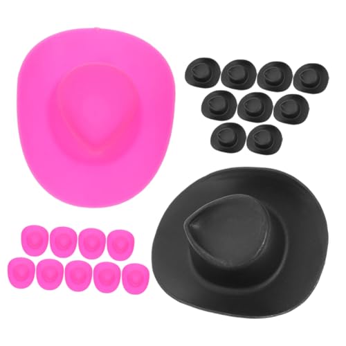 Milisten 20 Stück Spielzeugpuppenhut Party Cowgirl für Dolly Kuh doll Accessories Puppen Accessoires puppenhaus deko Puppenhüte selber Machen austauschbare Mini-Hüte Plastik Rosy Milisten 20 Stück Spielzeugpuppenhut Party Cowgirl für Dolly Kuh doll Accessories Puppen Accessoires puppenhaus deko Puppenhüte selber Machen austauschbare Mini-Hüte Plastik Rosy von Milisten