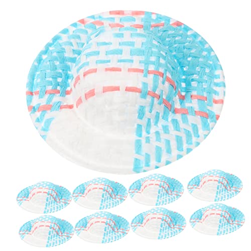 Milisten 20 Stück Teiliges Miniatur Gewebte Strohhüte Kleine Puppenhüte für DIY Bastelarbeiten Puppenhausdekoration Haaraccessoires und Handgefertigte Mini Hüte von Milisten