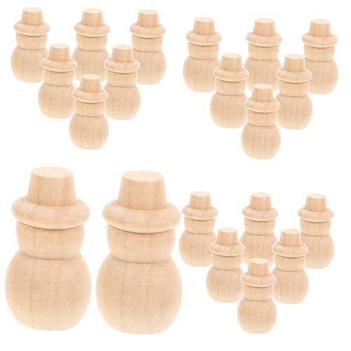Milisten 20 Stück Unvollendete Holzfiguren zum Bemalen DIY Holz Peg Dolls für Kreative Wohnkultur und Bastelprojekte für Dekoration und Spielgestaltung Milisten 20 Stück Unvollendete Holzfiguren zum Bemalen DIY Holz Peg Dolls für Kreative Wohnkultur und Bastelprojekte für Dekoration und Spielgestaltung von Milisten