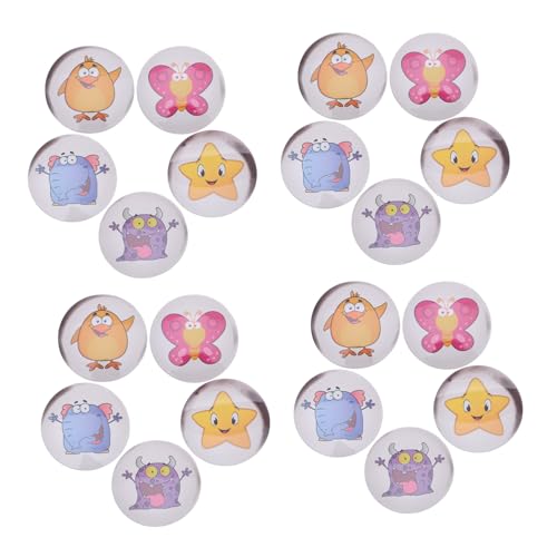 Milisten 20 Stück Wärmeempfindliche Potty Training Sticker mit Farbwechsel Cartoon Pee Target Aufkleber für Jungen Mädchen Abziehbare Toilettenbelohnung für Spielerisches Töpfchentraining von Milisten