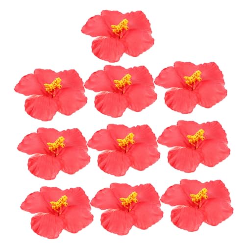 Milisten 20 Stück künstliche Hibiskusblüte sommerliche Blumendekorationen gefälschte tropische Blumen künstliche Sommerblume Frühlings-Sommerblume Hibiskus-Simulationsblume Eva rot Milisten 20 Stück künstliche Hibiskusblüte sommerliche Blumendekorationen gefälschte tropische Blumen künstliche Sommerblume Frühlings-Sommerblume Hibiskus-Simulationsblume Eva rot von Milisten