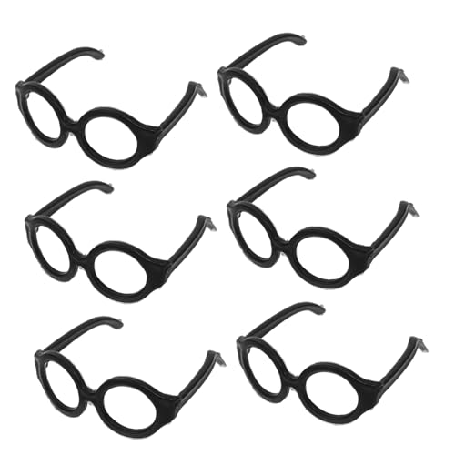 Milisten 20stücke Mini Puppen Brillen Dekoration Puppen Brillen Zubehör Mini Gläser Ornamente Requisiten Ankleidebrillen Diy Accessoires von Milisten