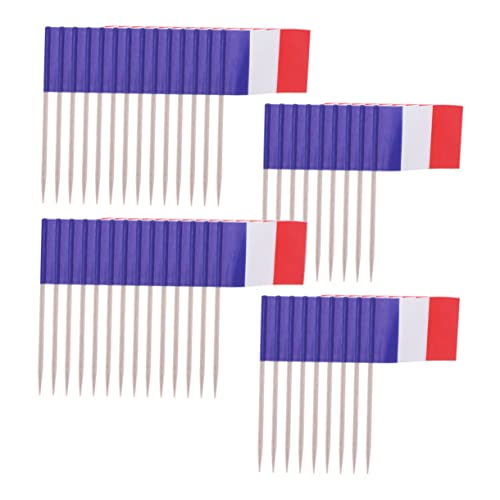 Milisten 200 Stück Mini Zahnstocher mit Frankreich Flagge Cocktail Picks und Cupcake Topper Dekorative Partyspieße für Snacks Fingerfood und Dessert für Feiern und Festliche Anlässe Milisten 200 Stück Mini Zahnstocher mit Frankreich Flagge Cocktail Picks und Cupcake Topper Dekorative Partyspieße für Snacks Fingerfood und Dessert für Feiern und Festliche Anlässe von Milisten