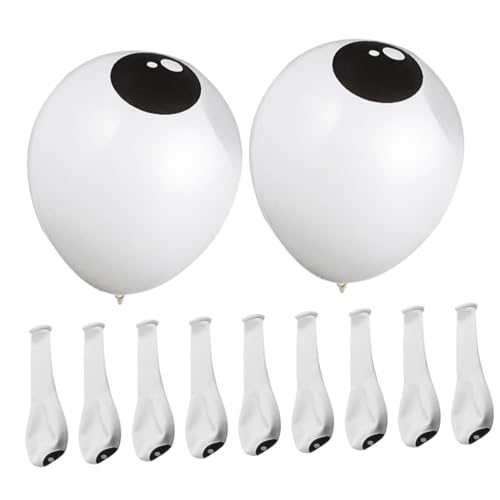 Milisten 200Stücke Halloween Luftballons Latex Dekoration Für Partys Ergänzung Für Halloween Dekorationen Einzigartige Und Gruselige Für Mottopartys von Milisten