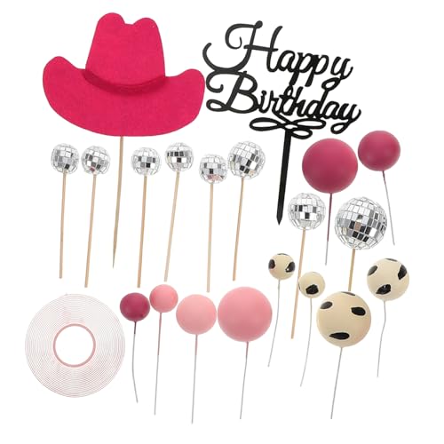 Milisten 21 Stück Cowboyhutkuchen Cowboy-Mittelstücke für Tische Cowboy-Partyhüte Cowboy-Party-Kuchendekoration Cowboy-Kuchendekorationen süßer Miniaturhut Geburtstagstorte Hut Papier Rosa Milisten 21 Stück Cowboyhutkuchen Cowboy-Mittelstücke für Tische Cowboy-Partyhüte Cowboy-Party-Kuchendekoration Cowboy-Kuchendekorationen süßer Miniaturhut Geburtstagstorte Hut Papier Rosa von Milisten