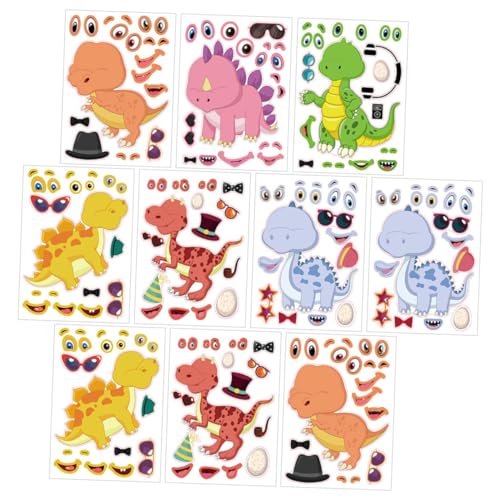 Milisten 24 Stück DIY Dinosaur Aufkleber Kreative Dinosaurier Sticker für Kindergeburtstag Selbstklebende Puzzle Aufkleber Deko und Mitgebsel für Fördert Kreativität und Geschicklichkeit Milisten 24 Stück DIY Dinosaur Aufkleber Kreative Dinosaurier Sticker für Kindergeburtstag Selbstklebende Puzzle Aufkleber Deko und Mitgebsel für Fördert Kreativität und Geschicklichkeit von Milisten