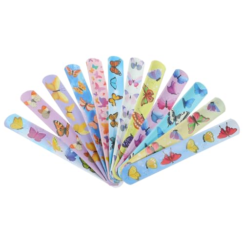 Milisten 24 Stück Teiliges Schmetterling Schnapparmband Bunt Robust Party Mitgebsel Armbänder Komfortabel Langlebig für Geburtstagsfeier Tanzfest Geeignet Milisten 24 Stück Teiliges Schmetterling Schnapparmband Bunt Robust Party Mitgebsel Armbänder Komfortabel Langlebig für Geburtstagsfeier Tanzfest Geeignet von Milisten