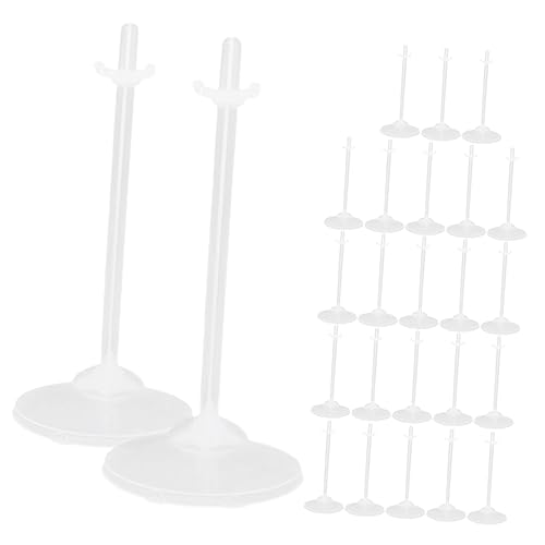 Milisten 24Stücke Puppenständer für Figuren Transparente Halter für Puppen zur Präsentation und Aufbewahrung Vitrinen Langlebig und Tragbar Milisten 24Stücke Puppenständer für Figuren Transparente Halter für Puppen zur Präsentation und Aufbewahrung Vitrinen Langlebig und Tragbar von Milisten