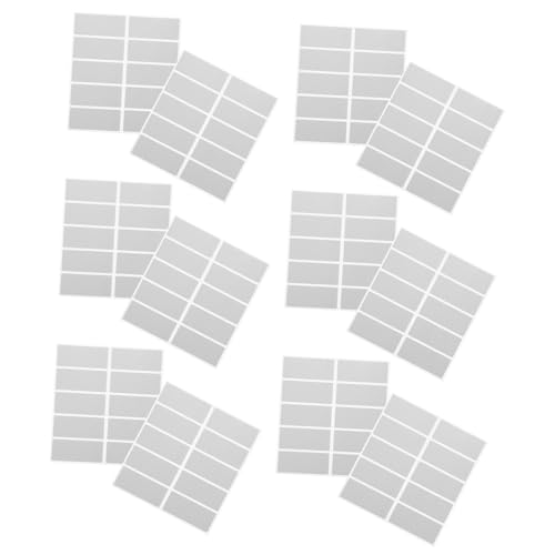 Milisten 25 Blatt Teilige Rechteckige Scratch Off Labels für DIY Belohnungskarten Kindersichere Rubbelfolie Aufkleber Vielseitig für Basteln Sichere Beschichtung für Kreative Milisten 25 Blatt Teilige Rechteckige Scratch Off Labels für DIY Belohnungskarten Kindersichere Rubbelfolie Aufkleber Vielseitig für Basteln Sichere Beschichtung für Kreative von Milisten
