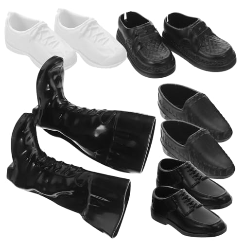 Milisten 25 Paare Puppenverkleidungsschuhe Puppenhausschuhe Dollhouse -Requisiten winzige Minischuhe Puppe verkleiden Sich Kleidung Actionfiguren-Schuhe Mini-Schuhverzierung Plastik Schwarz Milisten 25 Paare Puppenverkleidungsschuhe Puppenhausschuhe Dollhouse -Requisiten winzige Minischuhe Puppe verkleiden Sich Kleidung Actionfiguren-Schuhe Mini-Schuhverzierung Plastik Schwarz von Milisten