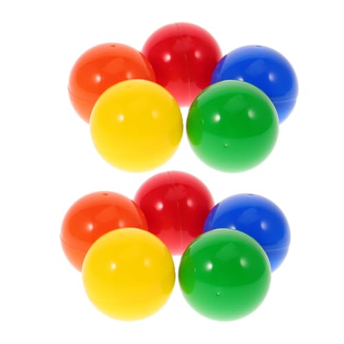 Milisten 25 Stück Teiliges Hohle Kunststoff Rafflebälle zum Befüllen Wiederverwendbare Öffnungs Kugeln für Tombola Party Festliche Gewinnspiele in Rot Blau Gelb Grün Orange Milisten 25 Stück Teiliges Hohle Kunststoff Rafflebälle zum Befüllen Wiederverwendbare Öffnungs Kugeln für Tombola Party Festliche Gewinnspiele in Rot Blau Gelb Grün Orange von Milisten