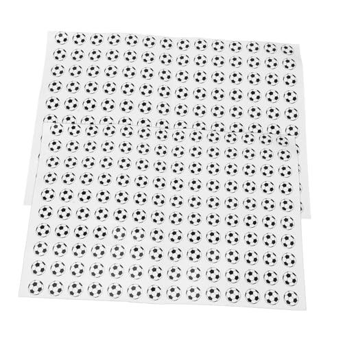 Milisten 280 Stück Fußball Aufkleber Rund Selbstklebende Fußball Dekoration für Laptop Geschenkverpackung Scrapbook Sticker Milisten 280 Stück Fußball Aufkleber Rund Selbstklebende Fußball Dekoration für Laptop Geschenkverpackung Scrapbook Sticker von Milisten