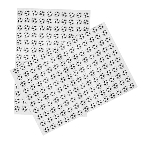 Milisten 280 Stück Teiliges Fußball Sticker Selbstklebende Soccer Geschenkaufkleber für Scrapbooking Notizbücher Wasserflaschen Bastel Dekoration für Fußballfans Milisten 280 Stück Teiliges Fußball Sticker Selbstklebende Soccer Geschenkaufkleber für Scrapbooking Notizbücher Wasserflaschen Bastel Dekoration für Fußballfans von Milisten